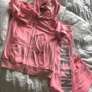 PINK sweats
